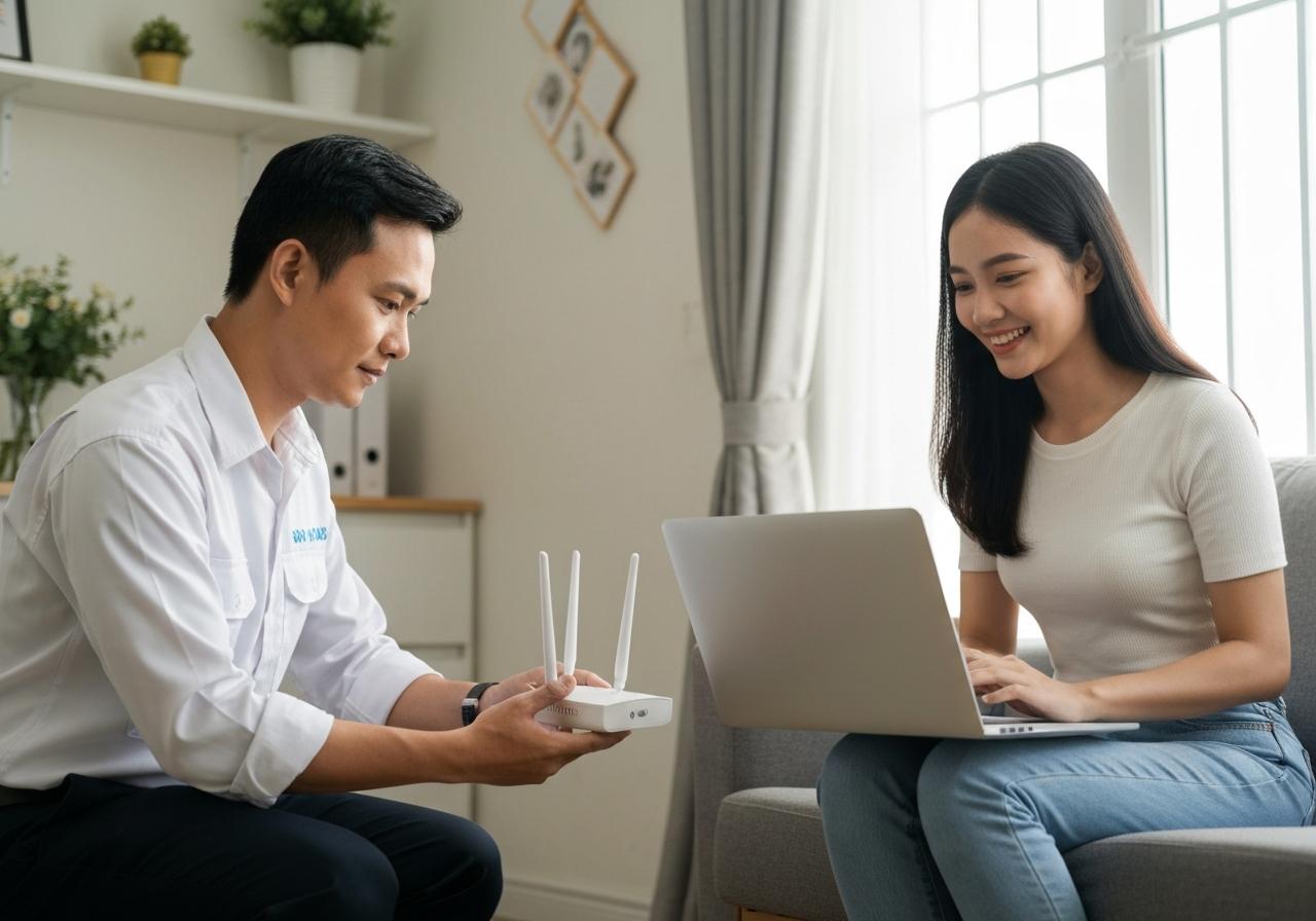 lắp đặt internet wifi cho căn hộ/chung cư