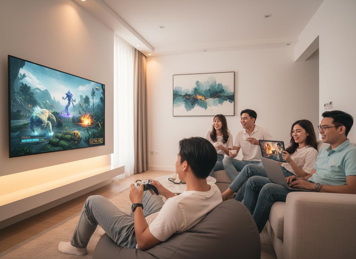 Gói Internet 300Mbps dùng được bao nhiêu người? Chuẩn tốc độ 4K, Gaming?
