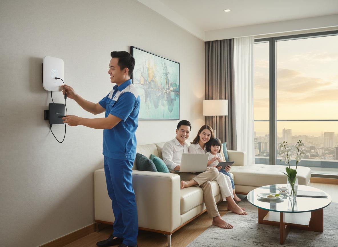 Lắp đặt Internet tốc độ cao tại Estella (hay The Estella)