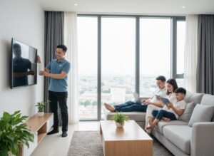 Lắp đặt Internet VNPT tốc độ cao cho các chung cư Bình Chánh