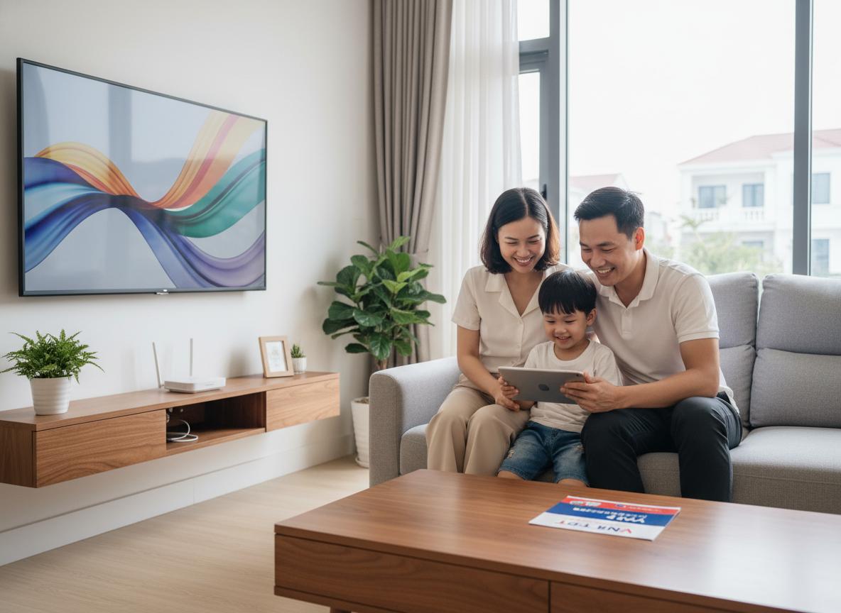 Lắp đặt Internet VNPT tốc độ cao cho các chung cư Củ Chi