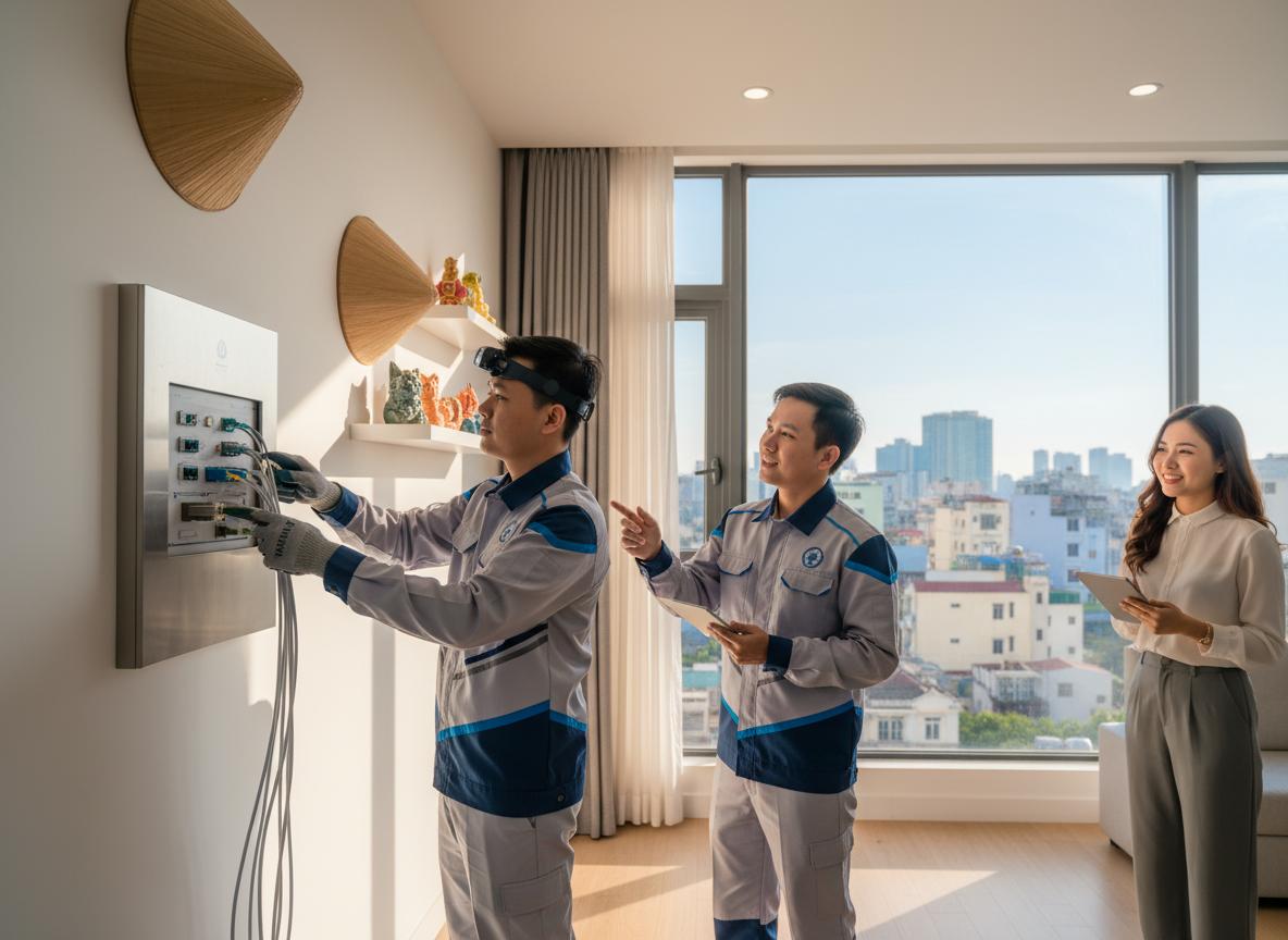 Lắp đặt Internet VNPT tốc độ cao cho các chung cư Quận 5