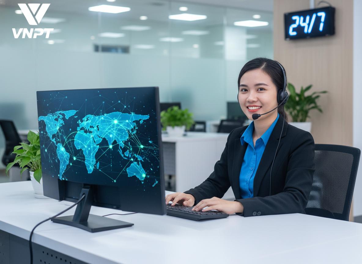 Tổng đài hỗ trợ, lắp đặt Internet VNPT tại Cần Giờ: Nhanh 24/7