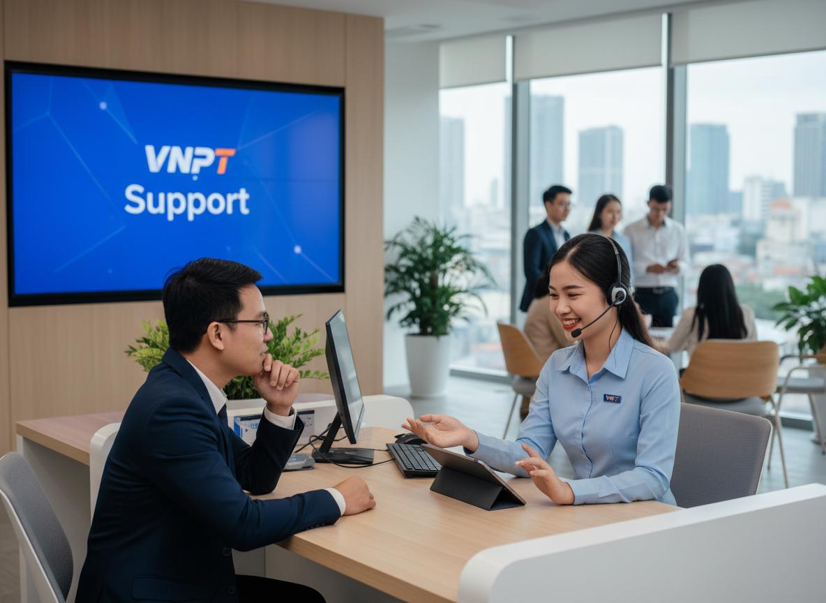 Tổng đài hỗ trợ, lắp đặt Internet VNPT tại Quận 1