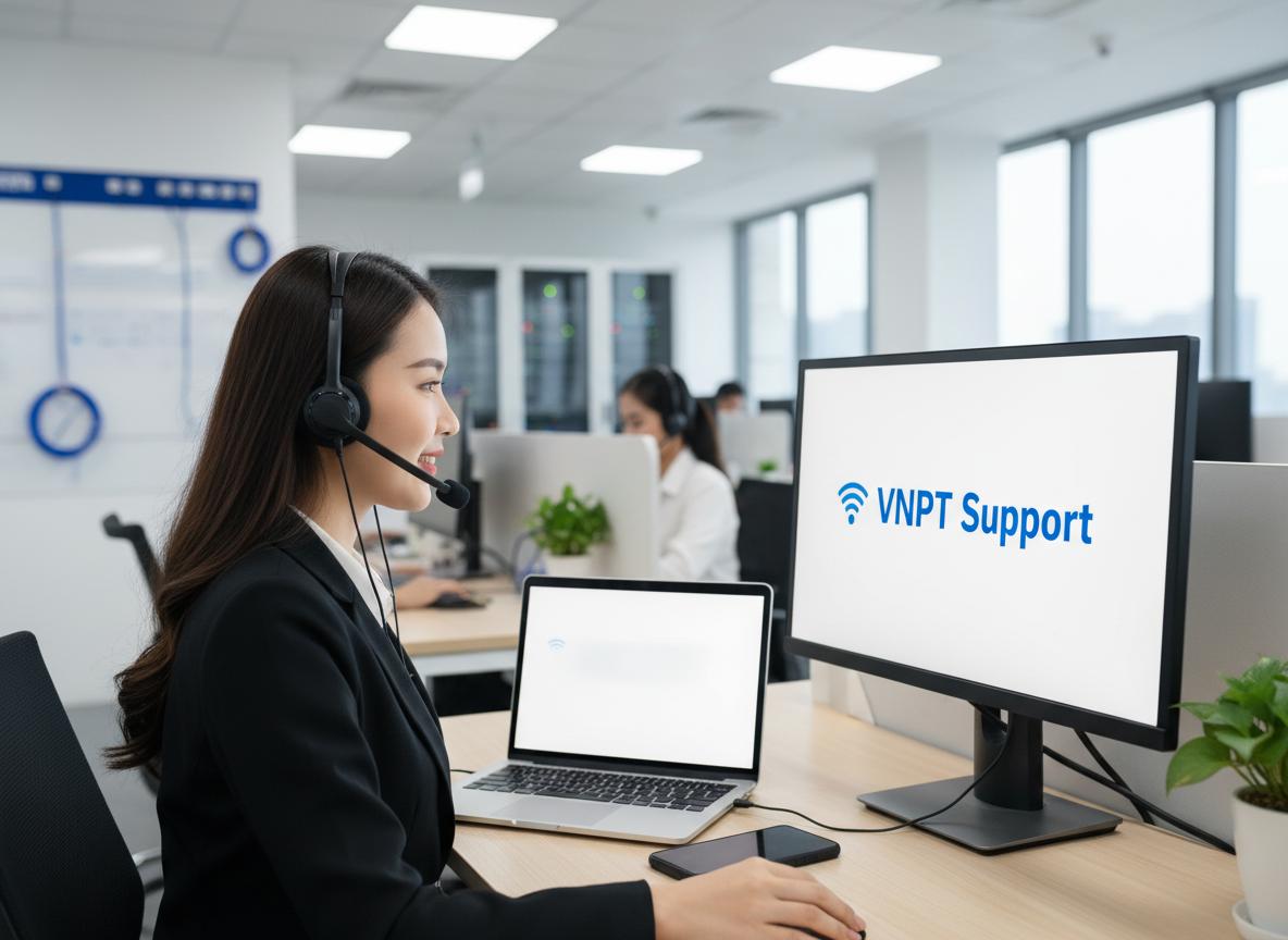 Tổng đài hỗ trợ, lắp đặt Internet VNPT tại Quận 12