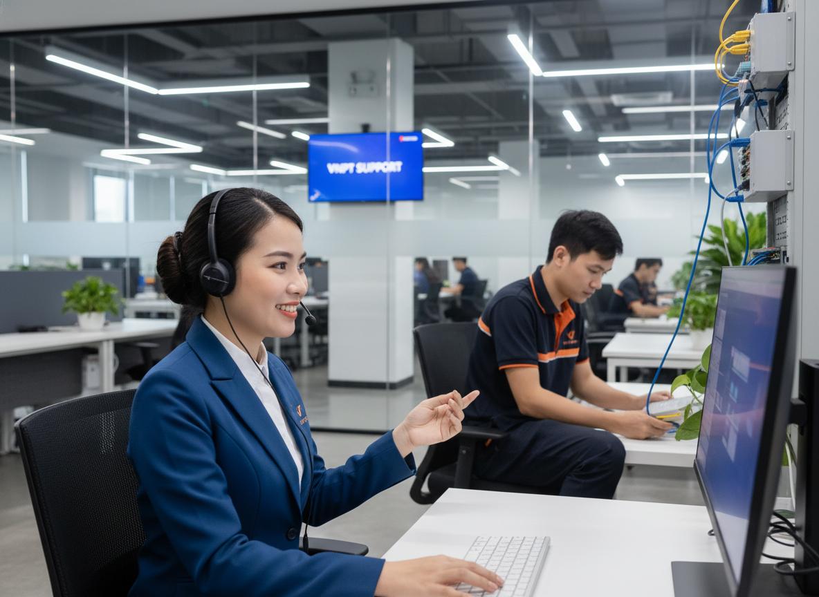 Tổng đài hỗ trợ, lắp đặt Internet VNPT tại Quận 4